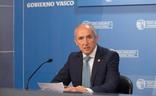 Josu Erkoreka, en rueda de prensa en Lehendakaritza./IREKIA