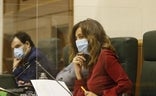 La consejera Olatz Garamendi, en una comparecencia reciente en el Parlamento./EFE
