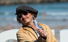Johnny Depp en el pasado Festival Internacional de Cine de San Sebastián./