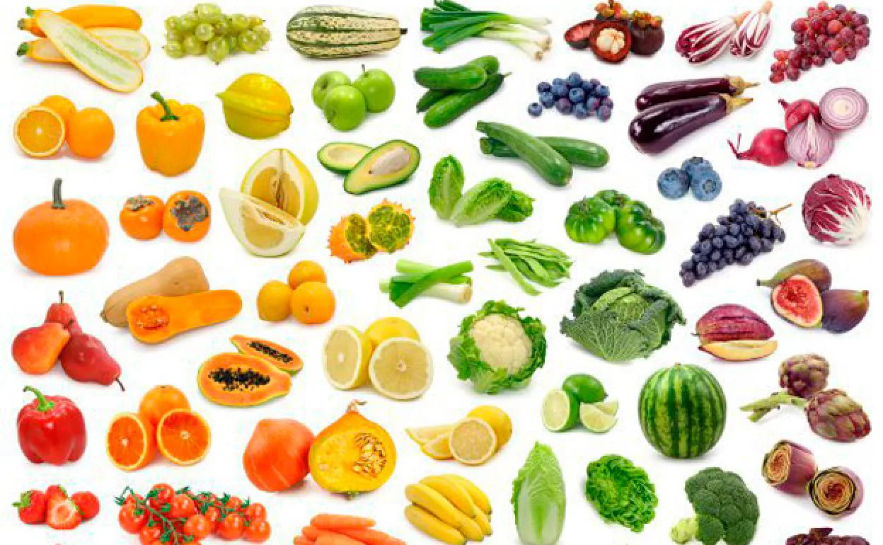 instinto cantante Pacer Qué significan los colores de las frutas y las verduras? | El Diario Vasco