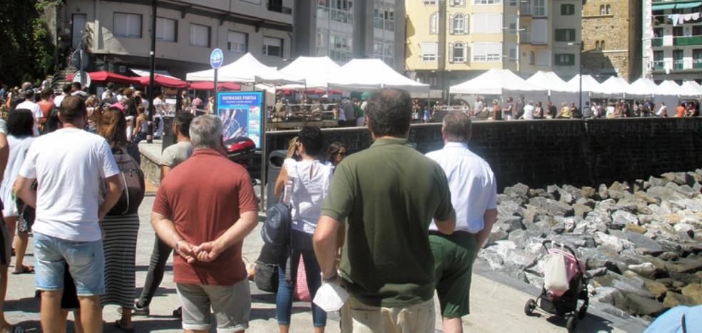 El buen tiempo y el bonito asado contribuyeron al éxito del Merkatu Txikia - Vimarsana News