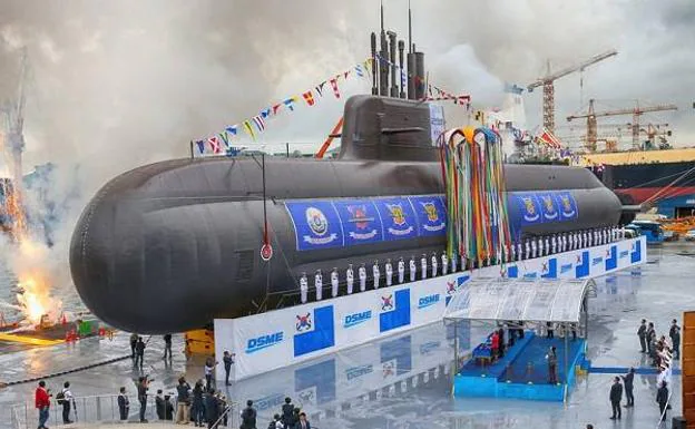 New Korean KS-III class submarine.