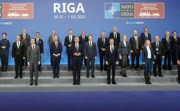 Meeting of NATO Foreign Ministers in Riga.