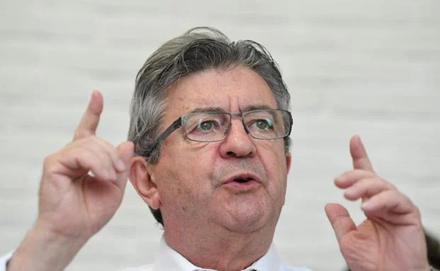 Jean-Luc Mélenchon, leader of the union of leftist parties (Nupes).