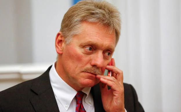 Kremlin spokesman Dmitry Peskov. 