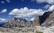 Vista de la cadena montañosa de los Dolomitas, en los Alpes italianos/efe