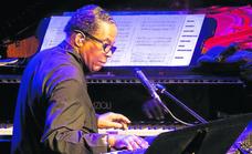 La de ayer fue la séptima ocasión en la que Herbie Hancock actuó en el Jazzaldia./FOTOS MICHELENA