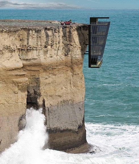 ¿Viviría en una casa colgada de un acantilado? | El Diario Vasco